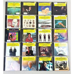 Vintage 1990s Lot Of 20 Classical Music Album CDs from DGG Deutsche Grammophon F
